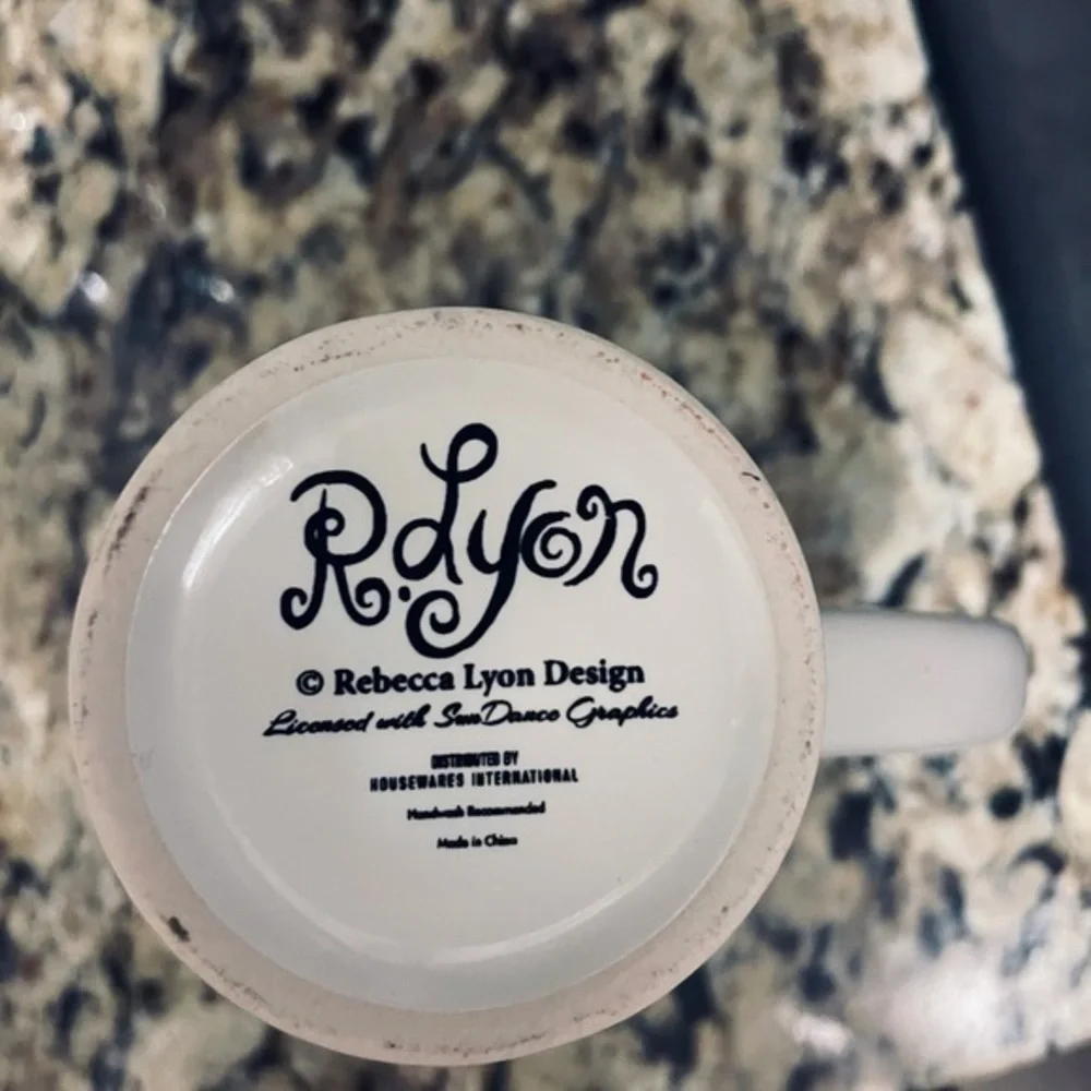 14 oz. latte mug | Rebecca Lyon Design